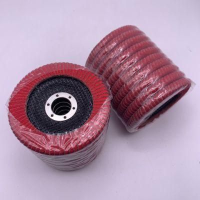 Yihong Ceramic Grain Abrasive Sanding Flap Disc with Better Hardness Suitable for Any Grinding and Polishing Application