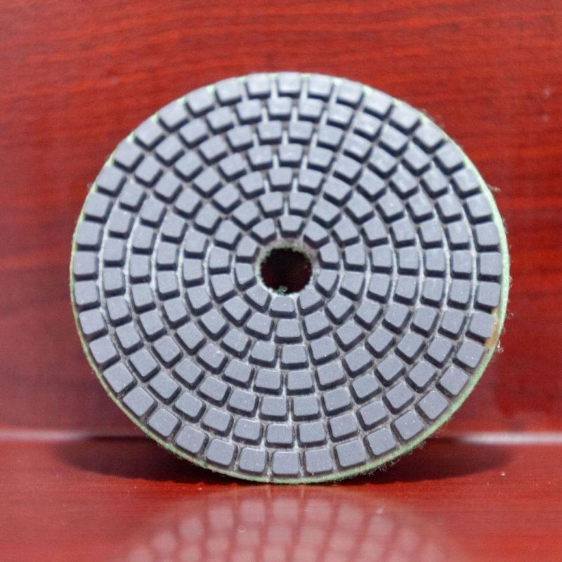 New 125mm Good Performance Abrasive Polishing Pad for Stone