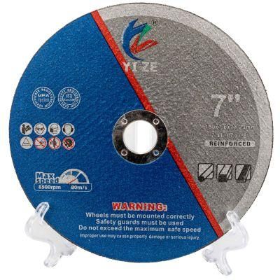 High Quality Abrasive Inox Cutting Disc 7&quot; Metal Cutting Grinding Disc