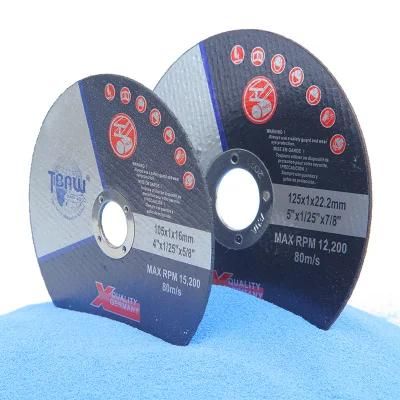 105mm 115mm 125mm Abrasive Cut-off Wheel Cutting Disc for Stainless Steel/Inox