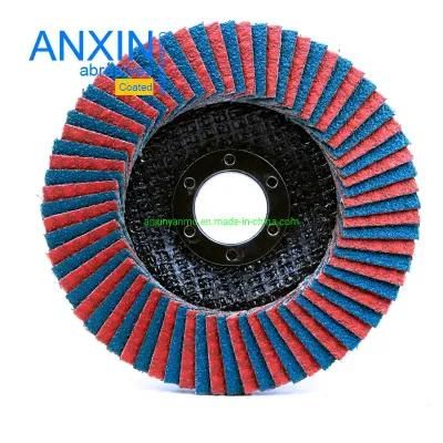 Flower Flap Disc for Aluminum Titanium Grinding