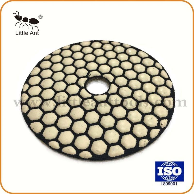 4 Inch Diamond Dry Polishing Pads for Marble