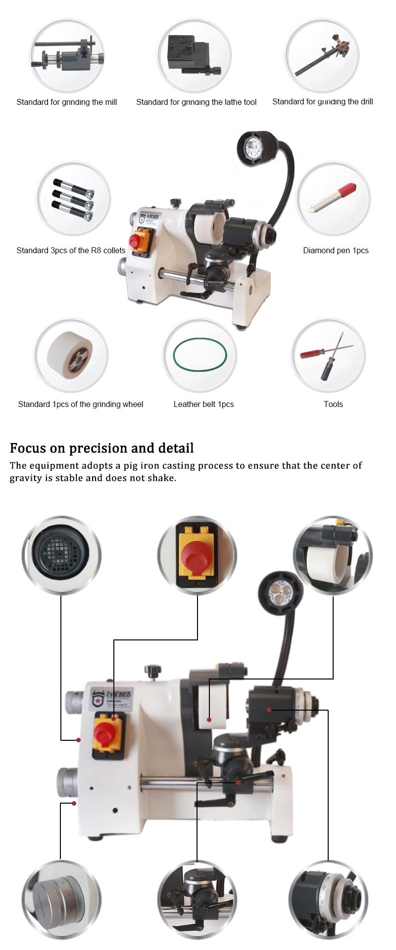 Txzz Tx-U2 Easy Operating High Quality Single Lip Tool and Cutter Grinder