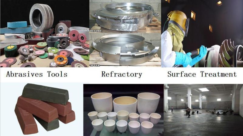 Refractory BFA / Brown Fused Alumina for Crucibles in Foundry Industry