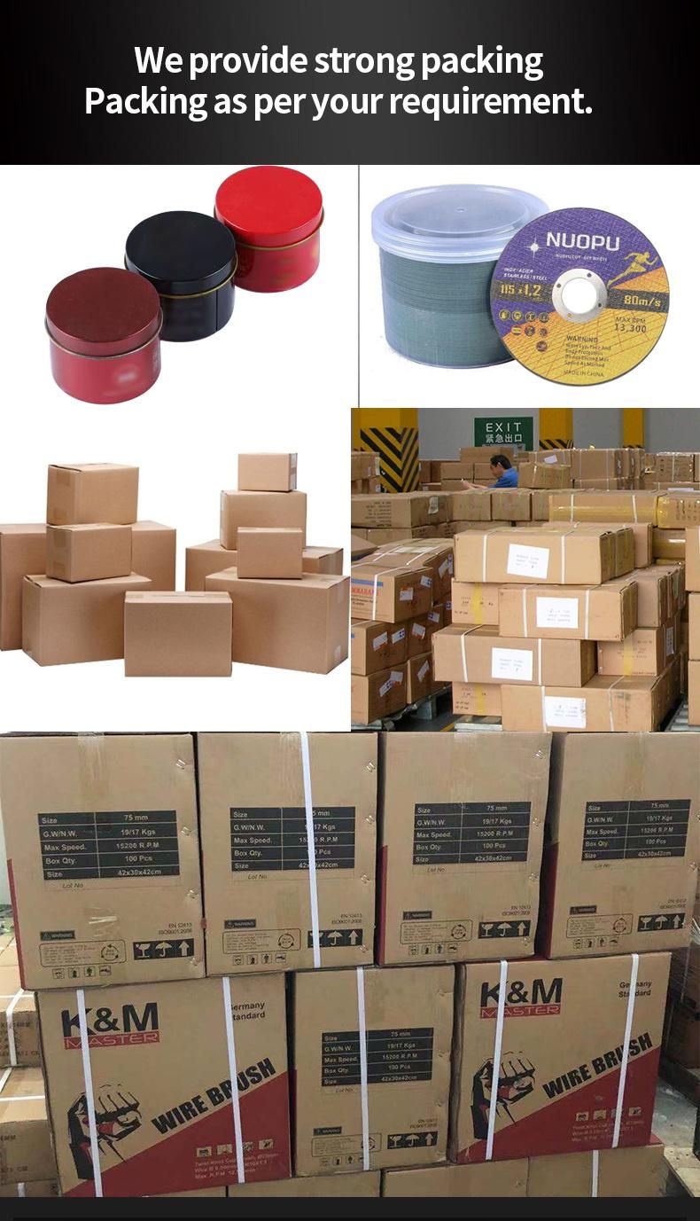 Metal Cutting Discs 5′′ Inch Resin Grinding Wheels Cutting and Grinding Disc