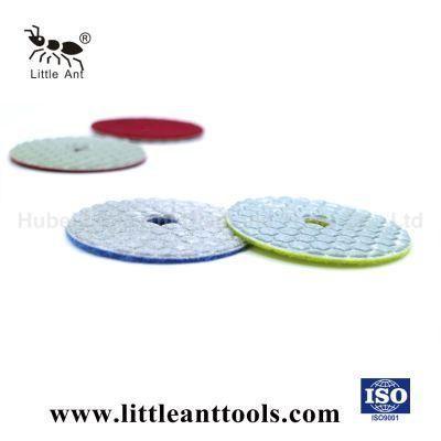 3&quot;/80mm Diamond Pressed Dry Polishing Pad Diamond Tool for Stone