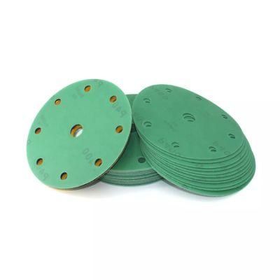 5inch 8holes Aluminum Oxide Sanding Disc/ Dry Grinding Sandpaper/Abrasive Paper 60 to 1200 Grits for Sanding&Polishing