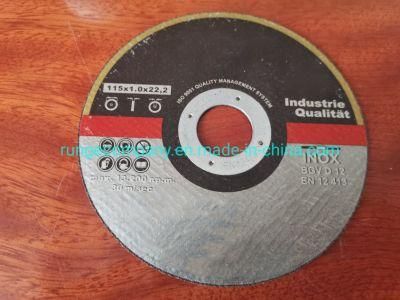 Power Electric Tools Accessories 115mm Aluminum Oxid Cutting Discs for Metal Steel, Iron and Stainless Steel