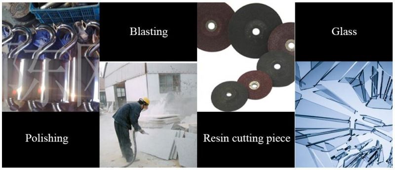 Black Fused Alumina Oxide Abrasives for Wheel Coated Abrasives Raw Material