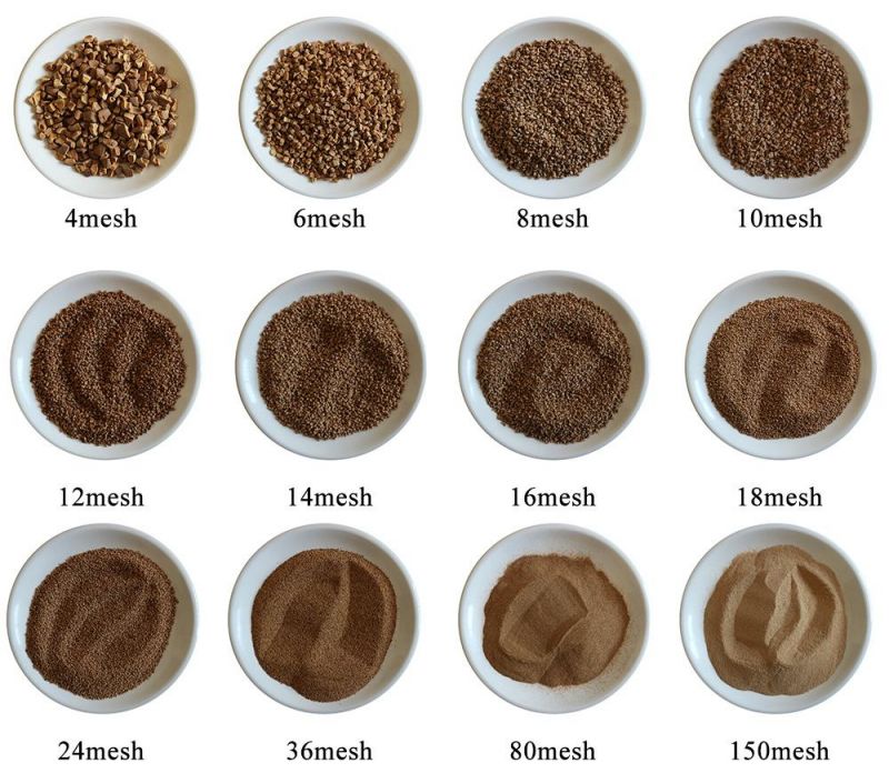 Different Types High Quality Walnut Shell Abrasives for Punching Parts Polishing