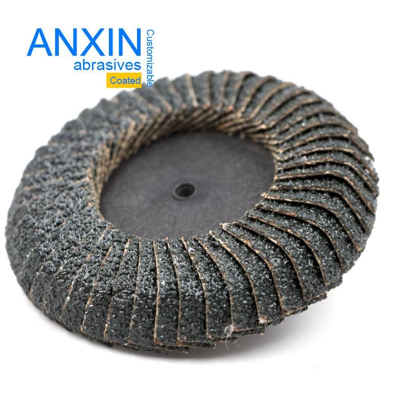 3" Mini Curved Flap Disc with Vsm Zirconium Oxide
