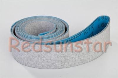 Zirconia Grain Polyester Abrasive Cloth Sanding Belts for Grinding Metal