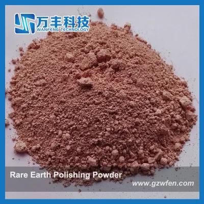 Rare Earth Red Polishing Powder with D50 2.8micron