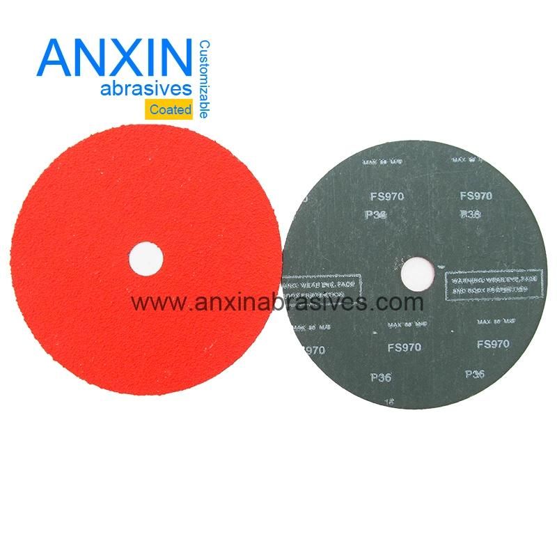 Zirconia Fiber Disc with Cross Slot Optional