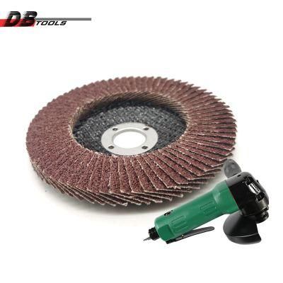 4 Inch 100mm Abrasive Tool Flap Disc Wheel 5/8 Inch Arbor a/O Abrasive for Metal
