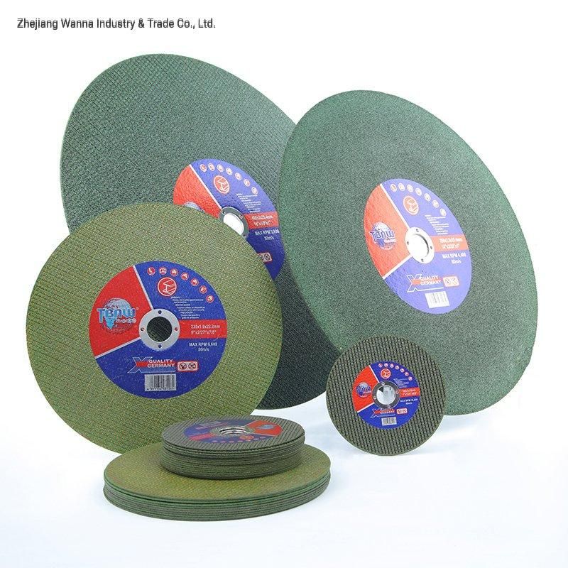 China High Quality 14" Metal Abrasive Aluminum Cutting Disc Disco De Corte High Performance Super Thin Abrasive Cutting Disc