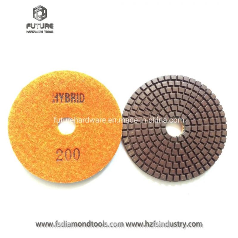 Stone Hand Polishing Hybrid Polishing Pad