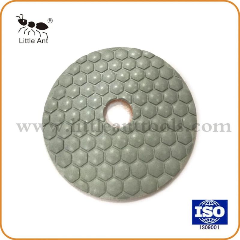 4 Inch Six Steps Diamond Dry Polishing Pads, Quartz Polishing Pads