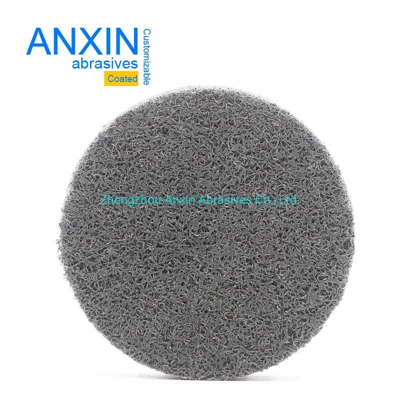 Grey Nonwoven Quick Change Disc for Polishing Ss