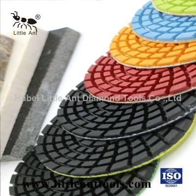 Diamond Polishing Pad for Dark Granite, Marble with Sharp, Long Lifespan