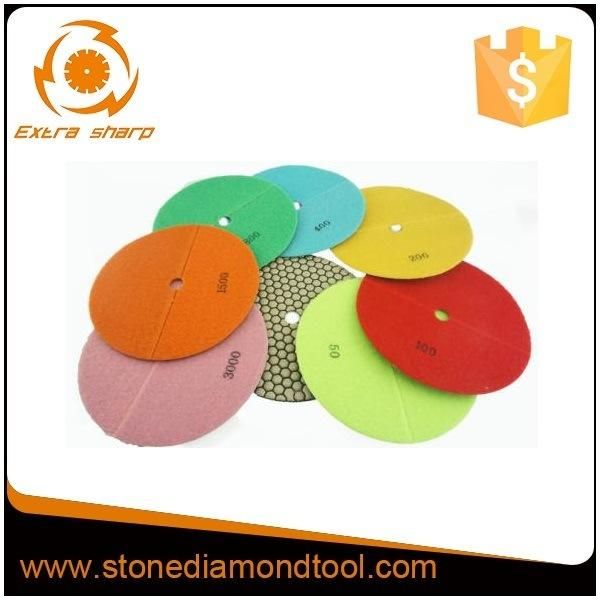 Dry Flexible Polishing Pad for Concrete/Marble/Granite