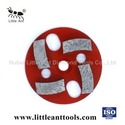 Round Metal Bond Diamond Segments Concrete Floor Grinding Plate Tools