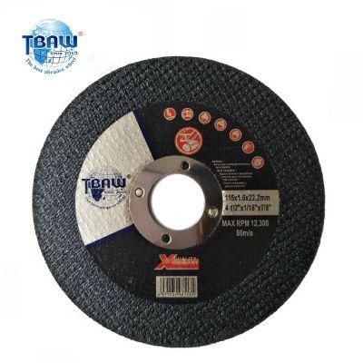 4-1/2 Inch High Quality Abrasive Metal Steel Cast Iron Abrasive Cutting Disc