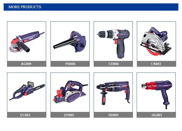 Professional Electric Power Tools 5′ ′ Angle Grinder 1000W