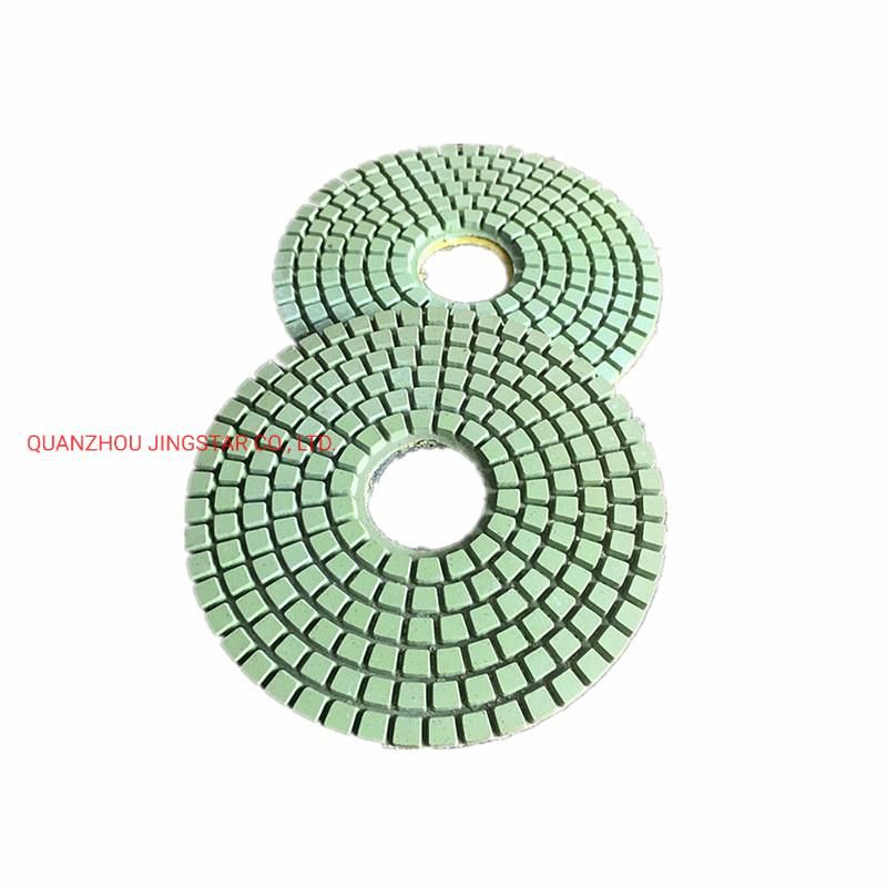 Good Gloss Floor Wet Diamond Polishing Pad for Marble Granite Stone