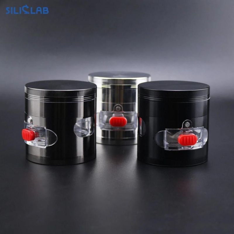 Smoking Accessories with Drawer Design Metal Grinders Rotatable Tobacco Dry Herb Grinder