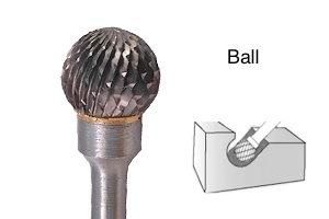PVD power tools for Weld Removal carbide rotary
