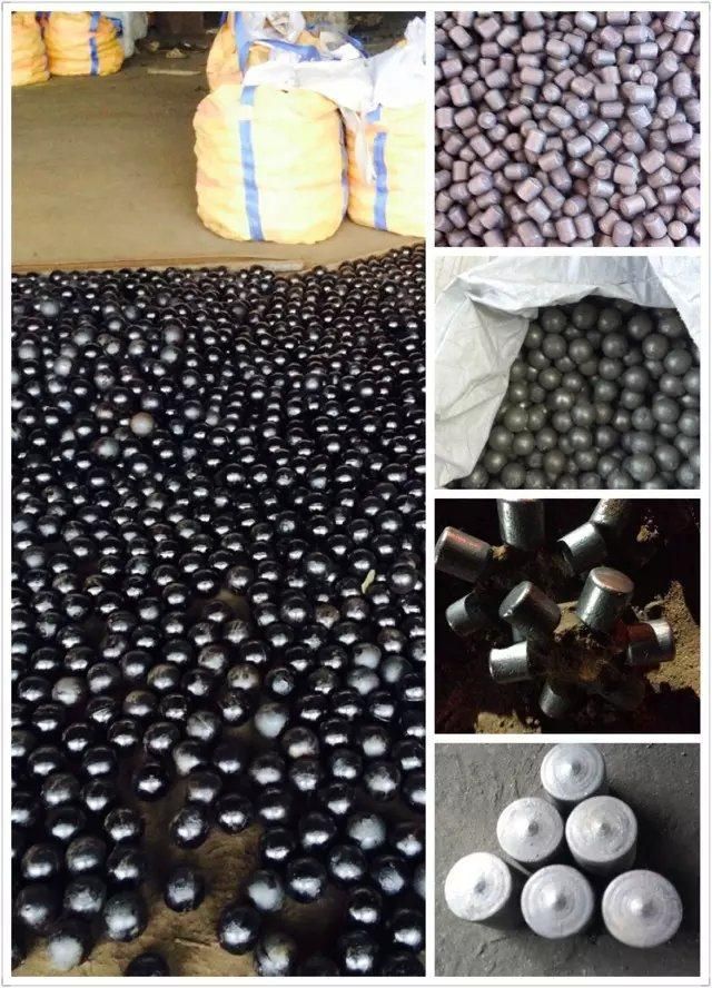 20mm-150mm Forged Grinding Steel Ball and Casting Grinding Steel Ball