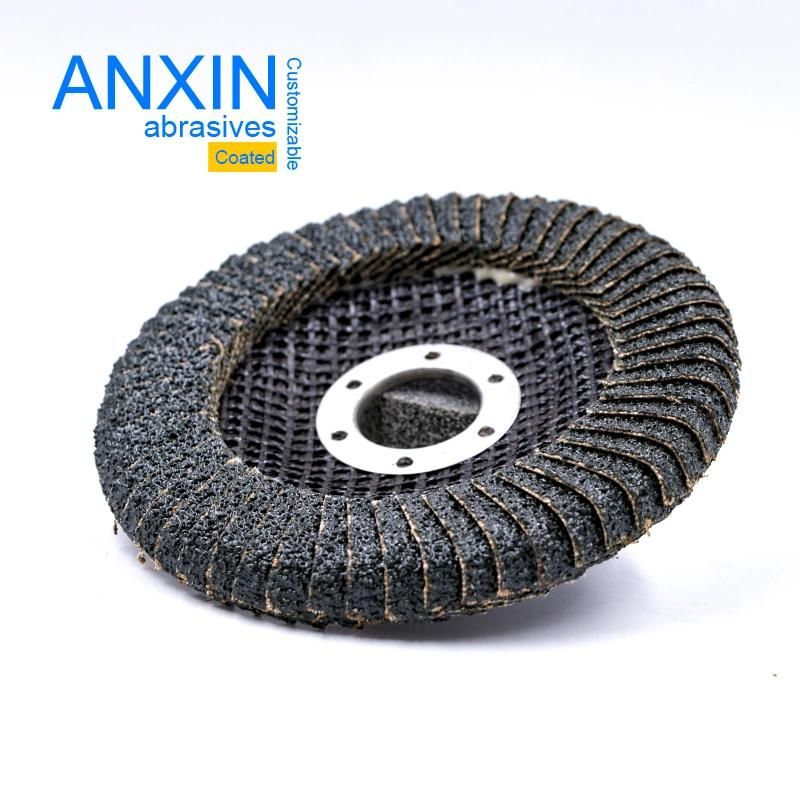 Zirconia Half-Curved Flap Disc for R Angle