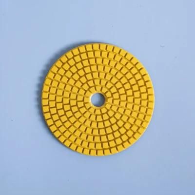 Qifeng Manufacturer Power Tools Abrasive Tools 7 Steps 125mm Diamond Wet Polishing Pads for Marble/ Granite