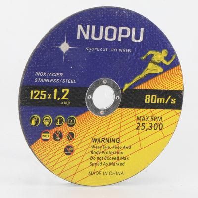 High Performance 125mm Abrasive Metal Cutting Disc Wheel