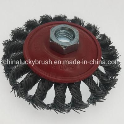 4 Inch Twist Knoted Bevel Brush (YY-939)