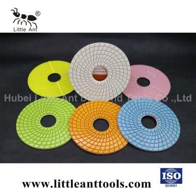 High Gloss Diamond Wet Polishing Pad for Granite Terrazzo Grinding Use