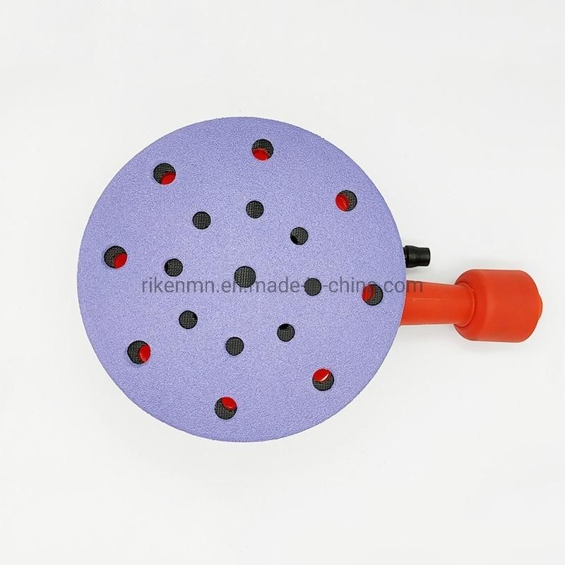 Wholesale 6" Self Adhesive Abrasive Paper Purple Ceramic Sandpaper Abrasive Sanding Disc 150mm for Dry Wall