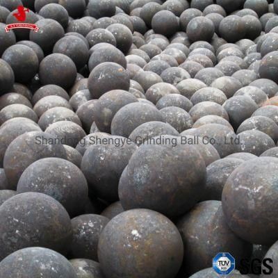 Forged and Hot Rolled Mining Grinding Steel Ball High Chrome Grinding Media Ball