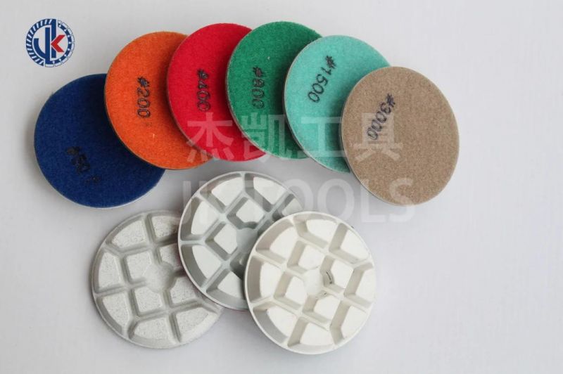 Fast and Easy 4inch Dry Granite Polishing Pads