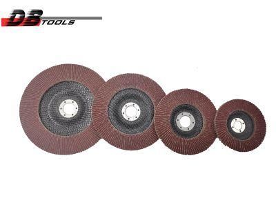 4.5&quot; 115mm Abrasive Grinding Disc Flap Disc Alumina Oxide 22mm Hole for Metal Grinding