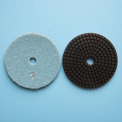 Qifeng Power Tool 3 Step Polishing Pad for Marble Granite Concrete