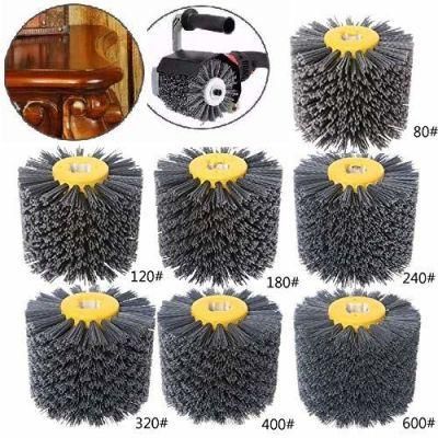 Abrasives Wire Drum Wheel Burnishing Polishing Wheel for Wooden Furniture 120X100