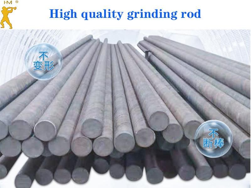 40mm High Tensile and High Hardness Grinding Steel Bars for Cement