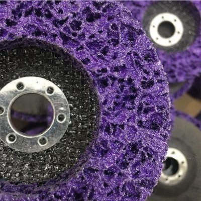 7&quot; Purple Clean and Strip Disc as Hardware Tools for Sanding Polishing Buffing
