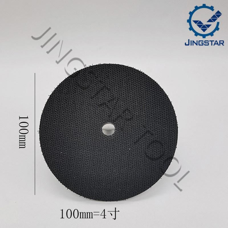 3"/4"/5"/6" Aluminum Backer Pads M14 5/8-11 Thread Backer Holder Pad for Surface or Straight Edge Polishing 1PC