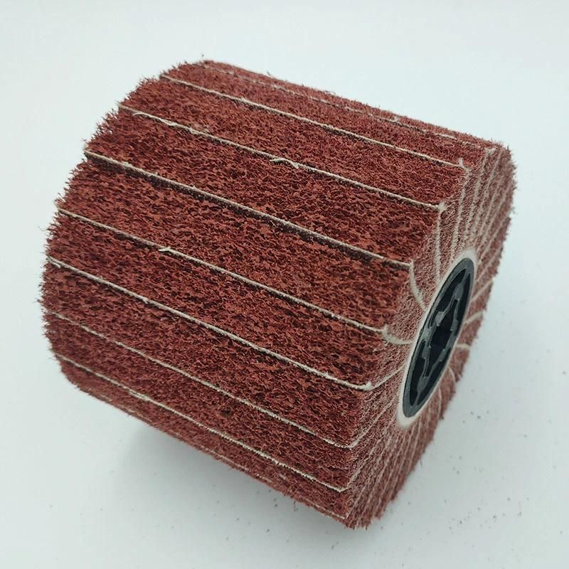 Drawing Wheel with Sandpaper--Scouring Pad