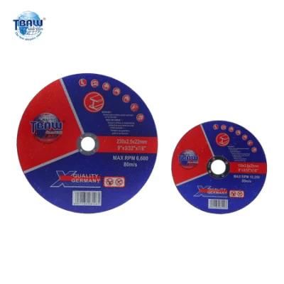 150X2.5mm Carbon Steel Metal Cut off Wheel Abraisve Cutting Disc