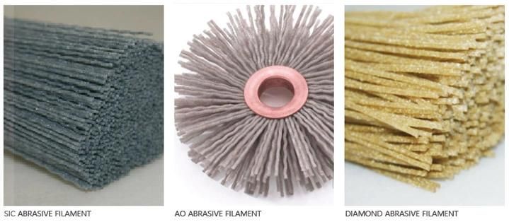 Diamond Ao Aluminum Sic Silicon Carbide Nylon Abrasive Brush Wire