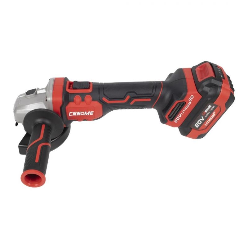 Heavy Duty Cordless 20V Brushless Angle Grinder Power Tools